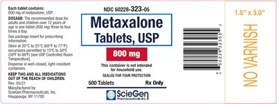 metaxalone-800mg-500tab.jpg Metaxalone Tablets 800 mg - 500 Tablets - metaxalone 800mg 500tab