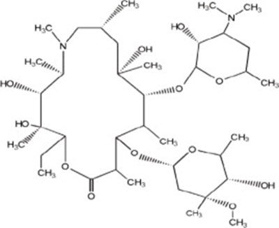 Structural Formula (Azi08 0000 01)