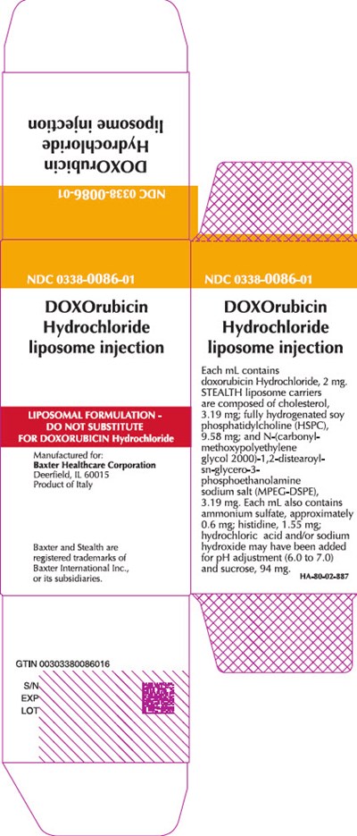Representative Doxorubicin Carton Label 0338-0086-01 (4 of 4)