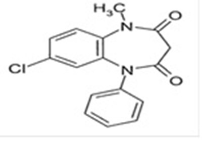 Clobazamstucture (Clobazamstucture)