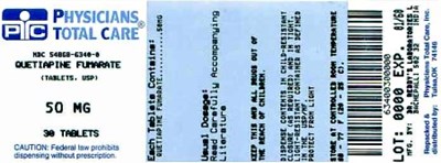 Image Of 50 mg Package Label (6340)