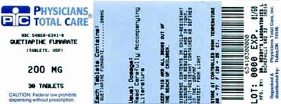 Image Of 200 mg Package Label (6341)
