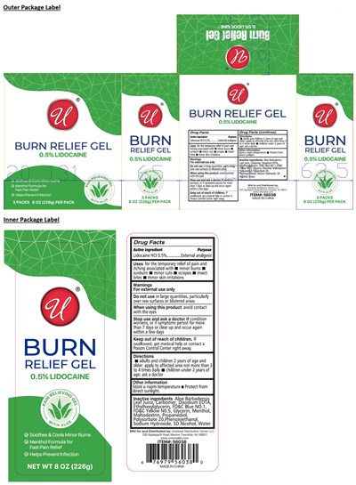 0.5% Lidocaine Burn Relief (52000437 6)