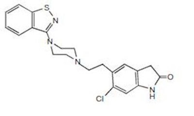 Chemical-structure (Ziprasidone 01)