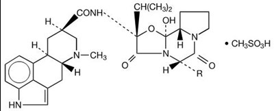 Chemical Structure - ergoloid 01