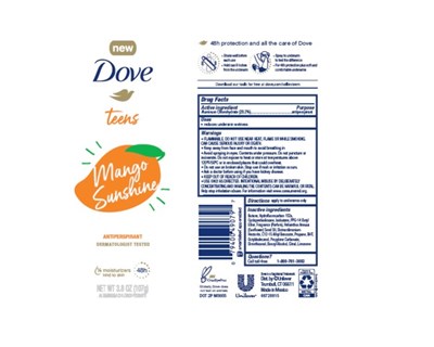 Dove Teens Mango Sunshine Ap Ae (Doveteensmangosunshineapae)