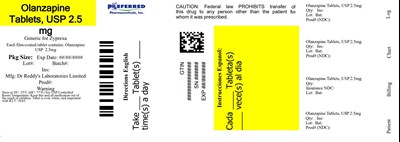 Olanzapine Tablets Usp 25mg (Container1)