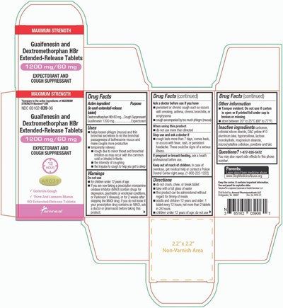 1200mg- 60ct Carton (Guaifenesin And Dextromethorphan Hbr Extended Rele 5)