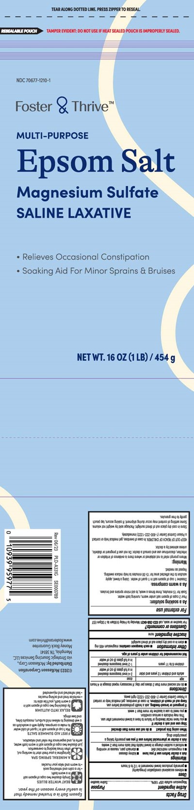 Magnesium Sulfate USP 100% - epsom salt multi purpose 1