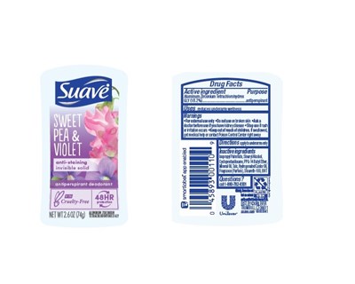 Suave Sweet Pea Violet Ap Deo Is (Suavesweetpeaviolet48hrapdeois)