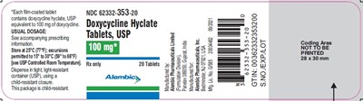 Doxycycline 100 mg