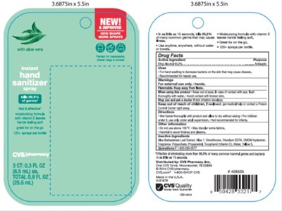 Cvs Instant Hand Sanitizer Spray (Image 01)