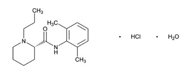 Structural Formula - ropiv structure
