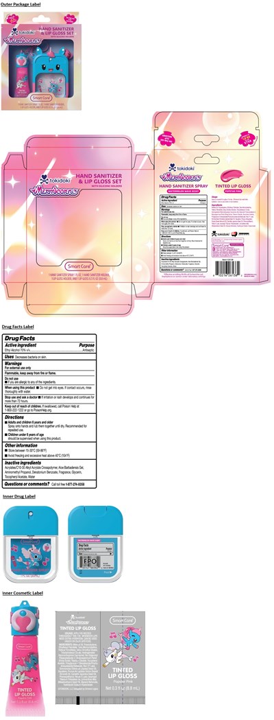 Hand Sanitizer Watermelon Wave &amp; Lip Gloss (70108369 5)