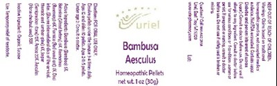 Bambusaaesculuspellets