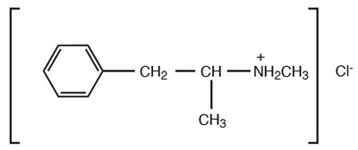 Chemical Structure (Methamphentamine 01)