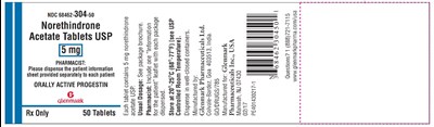 Bottle Label 5 mg