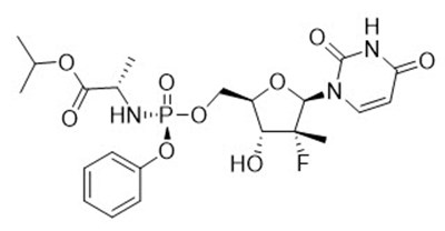 Chemical Structure - sofosbuvir 01