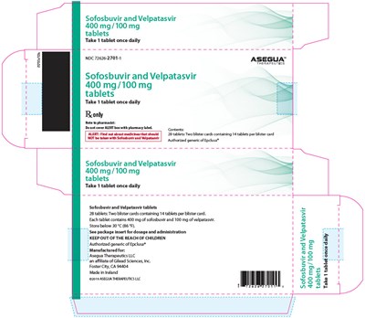 PRINCIPAL DISPLAY PANEL - 14 Tablet Blister Card Carton - sofosbuvir 03