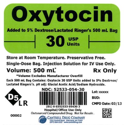Label (52533 054 30)