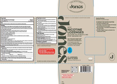 Nicotine Polacrilex 2 mg (Nicotine 2 mg Mint Mini Lozenge Mia 1)