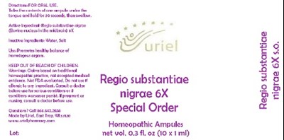 Regiosubstantiaenigrae6soampules