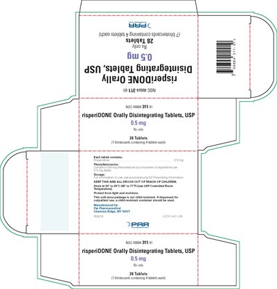 risperidone-orally-disintegrating-tablet-3.jpg Carton 0.5 mg (28 Tablets) - risperidone orally disintegrating tablet 3
