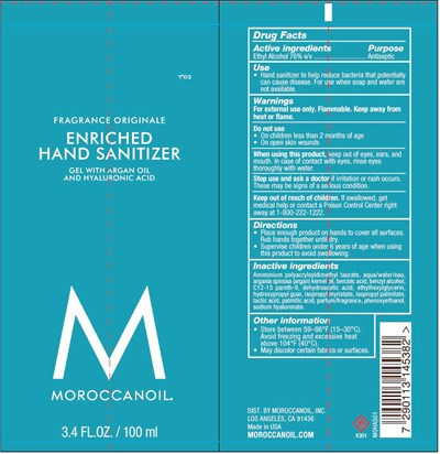 100 mL Box Ndc: 69942-010-10 (Mo Body Handsanitizer Fragranceoriginale Box 100ml Us)