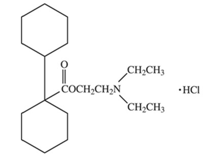 Dicyclomine Hydrochloride Structural Formula (82976d90 6219 488c 9e81 E12d4aaa4afd 01)