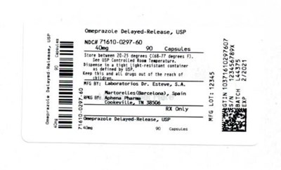 Bottle Label 40 mg (71610 0297 60)