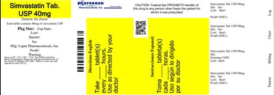 Simvastatin Tab Usp 40mg (D11c1e95 Fbf4 44dc 8adb 75d1042129d1 00)