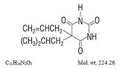 butalbital_acetaminophen_and_caffeine-01.jpg structural formula - butalbital acetaminophen and caffeine 01