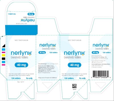 ner00-0019-07.jpg Principal Display Panel - Nerlynx 126 Tablets Carton Label - ner00 0019 07