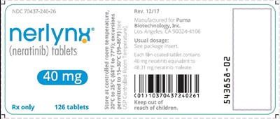 ner00-0019-08.jpg Principal Display Panel - Nerlynx 126 Tablets Bottle Label - ner00 0019 08