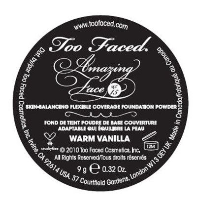 PRINCIPAL DISPLAY PANEL - 9 g Lid Label - amazing face 03