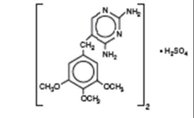 Trimethoprim Sulfate (structural Formula) (697ea650 95b5 4814 8821 A99a85314679 01)