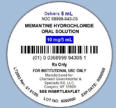 "image Description" (Memantine Hydro Cup Label)