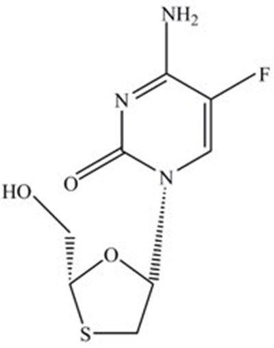 image-01.jpg Emtricitabine Structural Formula - image 01