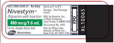 nivestym-35.jpg PRINCIPAL DISPLAY PANEL - 1.6 mL Vial Label - nivestym 35