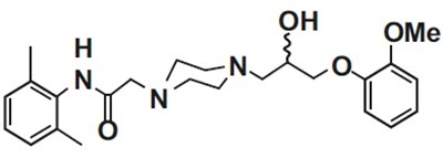 Structure (Ranolazine Ext Rel Tabs Structure)