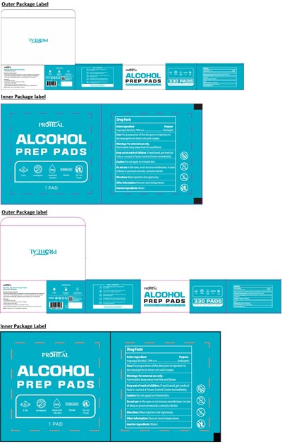 Prohealalcoholpreppads (86173007 8)