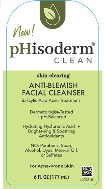 pHisoderm CLEAN ANTI-BLEMISH FACIAL CLEANSER - image 01
