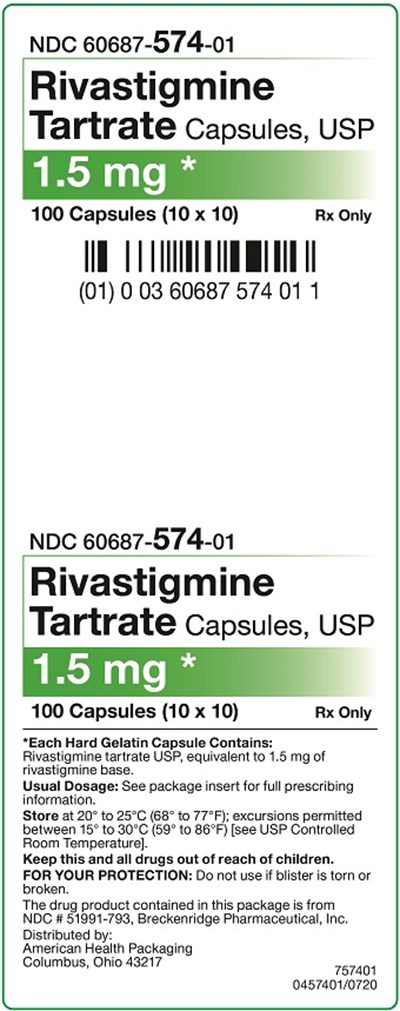 Carton.jpg 1.5 mg Rivastigmine Tartrate Capsules Carton - Carton