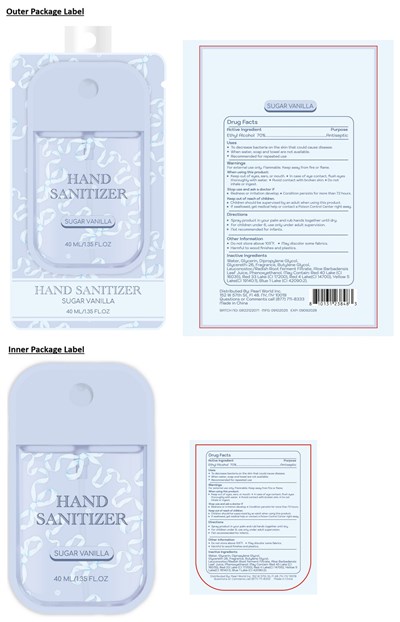 Hand Sanitizer Sugar Vanilla (69933125 2)