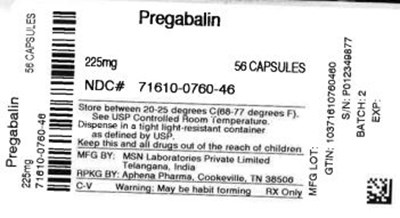 71610-0760-46.jpg Bottle Label 225 mg - 71610 0760 46