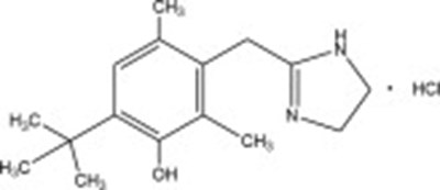 Oxymetazoline Hydrochloride Structural Formula (Kov00 0000 02)