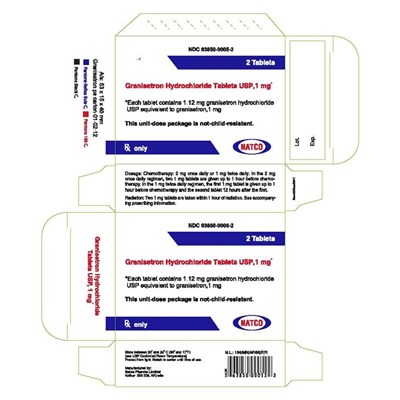 Granisetron Hydrochloride1mg-carton 2 Tablets (Granifig5)