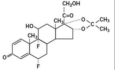 Chemical Structure - synalar 01