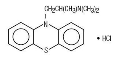 Structure (Promethazine HCl Syrup 1)
