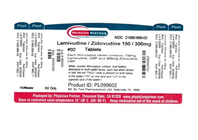 Lamivudine / Zidovudine 150/300mg (D346d08d Ebb5 4500 923f Fe111f304876 03)